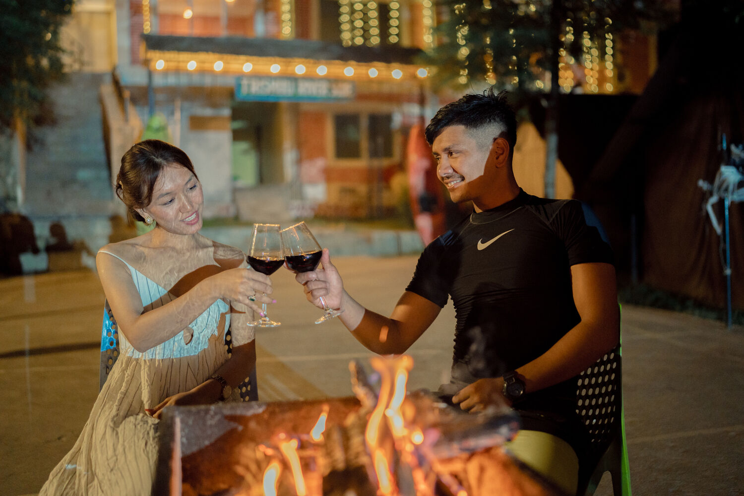 Sunset BBQ & Bonfire Evening Retreat