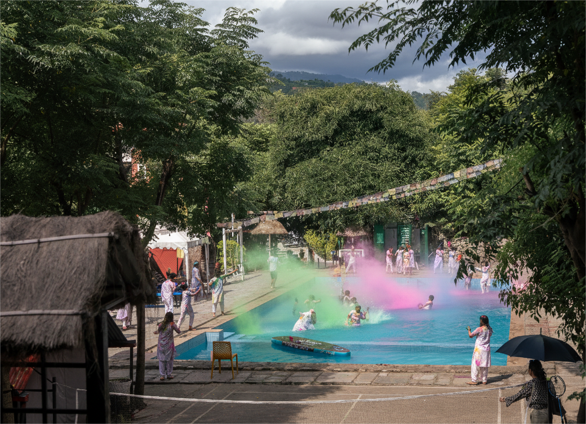 Holi Package  – Festival Special with Rafting & Bonfire